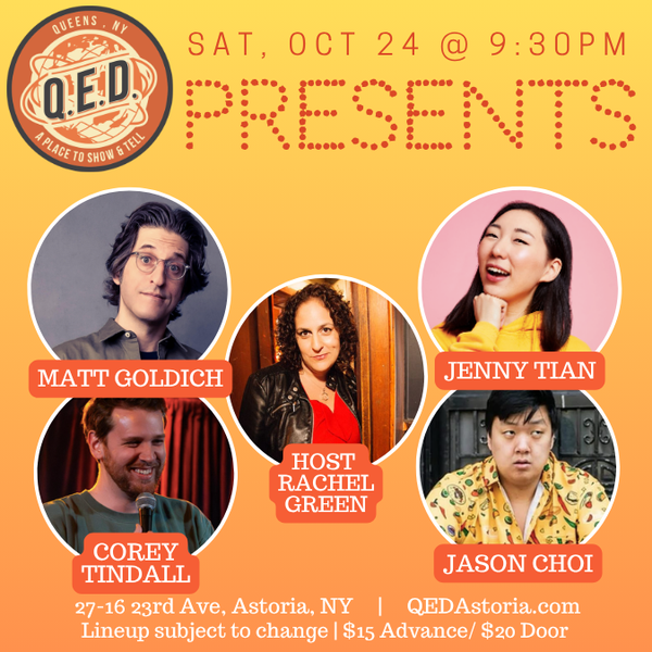 QED Presents (10/24 9:30)