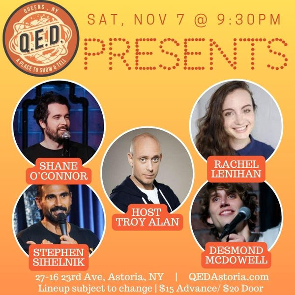 QED Presents (11/7 9:30)