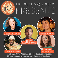 QED Presents (9/5 9:30)