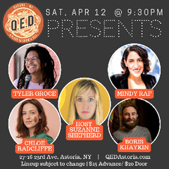 QED Presents - All Pro Comedy Show (4/12 9:30)