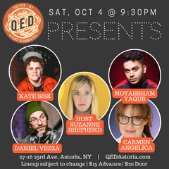QED Presents (10/4 9:30)