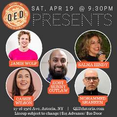 QED Presents - All Pro Comedy Show (4/19 9:30)