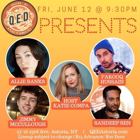 QED Presents (6/12 9:30)