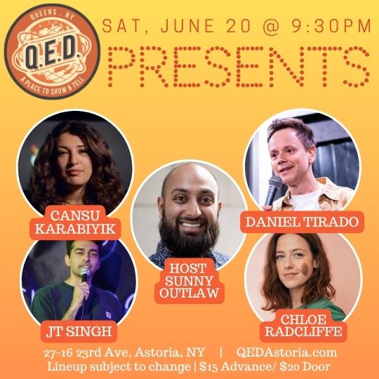 QED Presents (6/20 9:30)