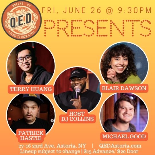 QED Presents (6/26 9:30)