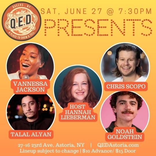 QED Presents (6/27 7:30)