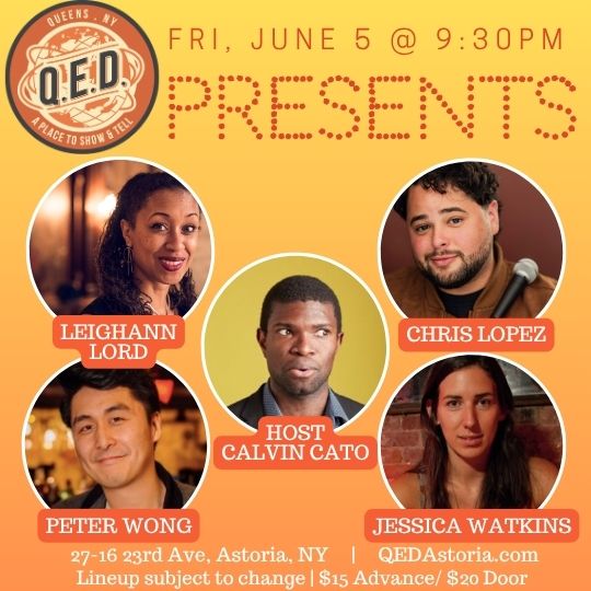 QED Presents (6/5 9:30)
