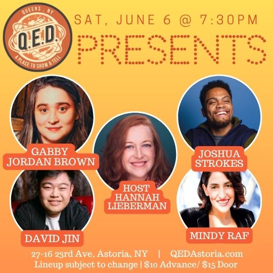 QED Presents (6/6 7:30)