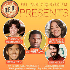 QED Presents (8/7 9:30)