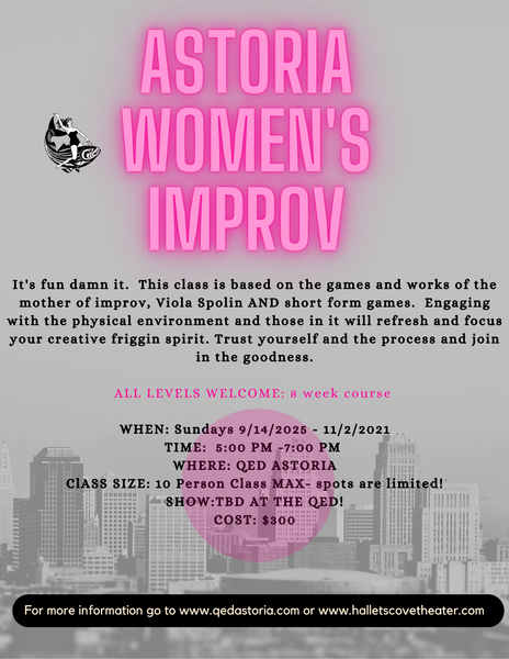 Astoria Women's Improv Fall 2025 classes