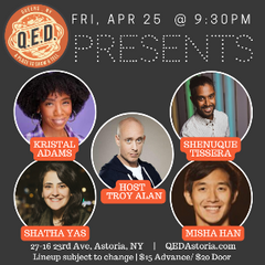 QED Presents - All Pro Comedy Show (4/25 9:30)