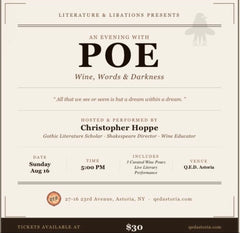 Literature and Libations