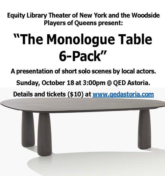 The Monologue Table Six Pack
