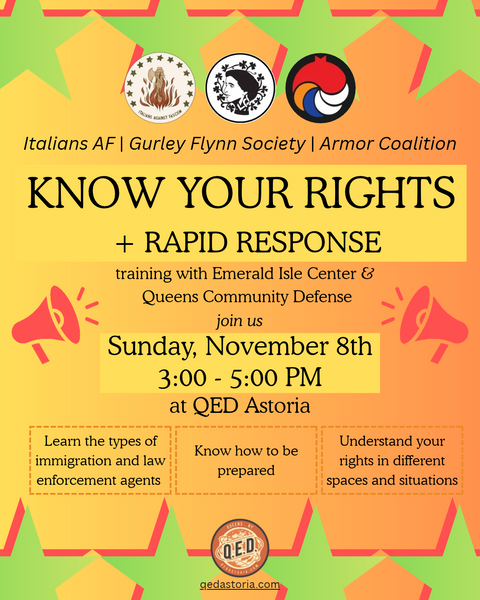 Know Your Rights + Rapid Response