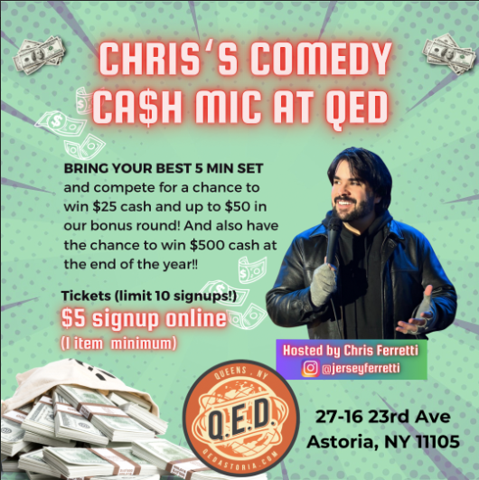 Chris' Comedy Cash Mic