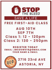 Stop The Bleed First-Aid Class