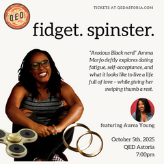 fidget. spinster.