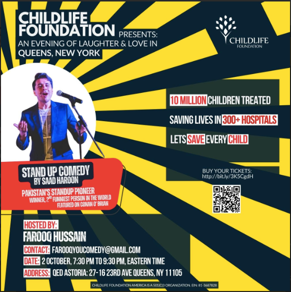 ChildLife Foundation Presents: An Evening of Laughter &amp; Love