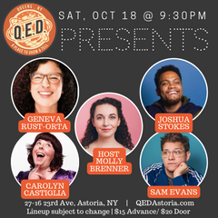 QED Presents (10/18 9:30)