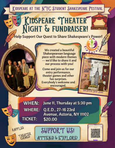 Kidspeare Theatre Night