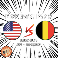 USA v Belgium Watch Party