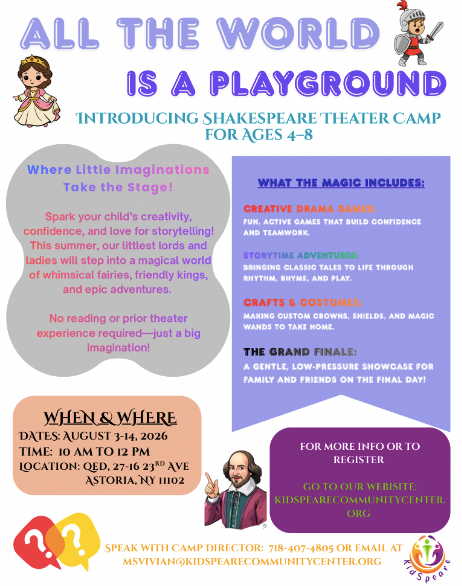 Kidspeare Summer Camp