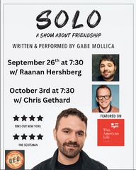 Solo Shows, Headliners & Fringe Previews