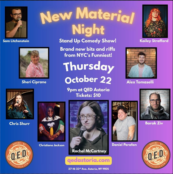 New Material Night