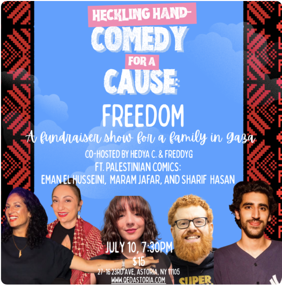 Heckling Hand - Comedy for a Cause